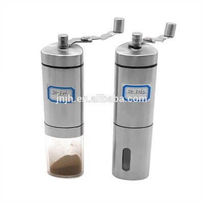 Manual stainless steel coffee grinder mill for home use